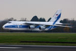 RA-82078 @ EGCC - Volga Dnepr Cargo - by Chris Hall