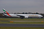 A6-ECA @ EGCC - Emirates - by Chris Hall