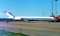 SE-DHF @ ESSA - McDonnell Douglas DC-9-83 [49642] (Transwede) Stockholm-Arlanda~SE 09/06/1988 - by Ray Barber