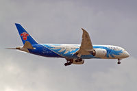 B-2788 @ EGLL - Boeing 787-8 Dreamliner [34932] (China Southern Airlines) 12/08/2014. On approach 27L. - by Ray Barber