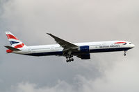 G-STBL @ EGLL - Boeing 777-336ER [42124] (British Airways) Home~G 12/08/2014. On approach 27L. - by Ray Barber