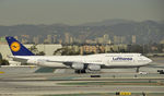 D-ABYD @ KLAX - Taxiing to gate at LAX - by Todd Royer