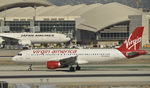 N845VA @ KLAX - Taxiing to gate after landing on 25L - by Todd Royer
