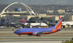 N362SW @ KLAX - Taxiing to gate after landing on 25L - by Todd Royer