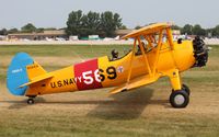 N56914 @ KOSH - Stearman - by Mark Pasqualino