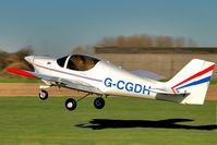 G-CGDH @ EGBR - Spirited rotation!!! - by glider