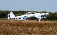 G-MAXV @ EGFH - Raven 1 in the 5-ship Team Raven formation aerobatic team. - by Roger Winser