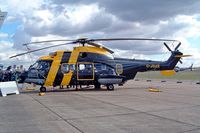 G-JSAR @ EGSU - Aerospatiale AS 332L2 Super Puma [2576] (Bristow Helicopters) Duxford~G 23/09/2003 - by Ray Barber