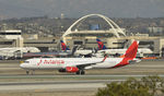 N697AV @ KLAX - Taxiing to gate after landing on 25L at LAX - by Todd Royer