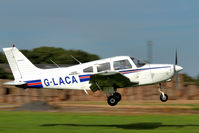 G-LACA @ EGBR - Arrival - by glider