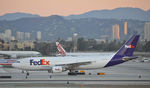 N672FE @ KLAX - Taxiing at LAX - by Todd Royer