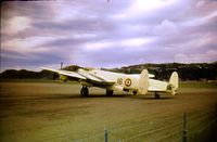 WU-16 - Avro Lancaster WU-16 taken at Rongotai Airport, Wellington New Zealand around 1963 - by the late E.G. Fleming.