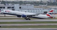 G-STBE @ MIA - British 777-300 - by Florida Metal