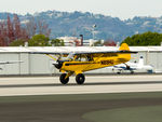 N89HU @ KSMO - N89HU arriving on RWY 21 - by Torsten Hoff