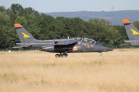 E53 @ LFSD - waiting for the leader to take off, last day of the alpha-jet in BA102. - by olivier Cortot