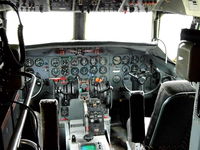 OH-VKN @ LEMG - The cockpit of Kar-Air CV440 OH-VKN - by Guitarist