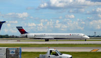N958DN @ KORD - Taxi for takeoff O'Hare - by Ronald Barker