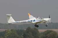 F-CHQG @ LFAY - at Amiens during glider towing - by B777juju