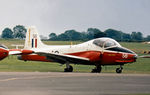 XW299 - Jet Provost T.5 of No.1 Flying Training School on display at the 1972 RAF Topcliffe Open Day. - by Peter Nicholson