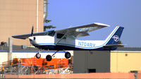 N704RY @ KPAE - Arriving on 34L at KPAE - by Woodys Aeroimages