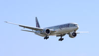 A7-BEB @ KPAE - Landing on 16R - by Woodys Aeroimages