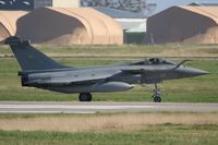 34 @ LFRJ - Dassault Rafale M, Taxiing after landing rwy 26, Landivisiau Naval Air Base (LFRJ) - by Yves-Q