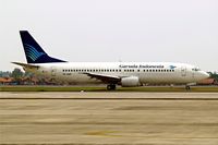 PK-GWP @ WIII - Boeing 737-4U3 [25718] (Garuda) Jakarta-Soekarno Hatta Int~PK 26/10/2006 - by Ray Barber