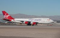 G-VROY @ KLAS - Boeing 747-400