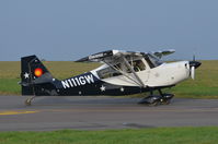 N111GW @ EGSH - Departing from Norwich. - by Graham Reeve