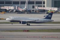N111US @ MIA - US Airways A320 - by Florida Metal