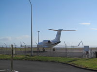 N451PW @ NZAA - On temporary DHL parking bay at AKL - by magnaman