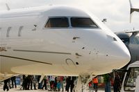 N381GX @ LFPB - Bombardier BD-700 1A10 Global 6000, Paris-Le Bourget Air Show 2013 - by Yves-Q