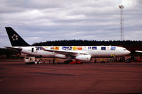 G-WWBD @ ESSA - G-WWBD in ARN MAY01. Leased by SAS on the day of the first Commercial flight - by Erik Oxtorp
