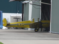 ZK-EXC @ NZTG - Last saw in museum - now out in private hangar - by magnaman