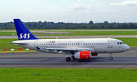 OY-KBR @ EDDL - Airbus A319-131 [3231] (SAS Scandinavian Airlines) Dusseldorf~D 15/09/2007 - by Ray Barber