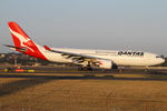 VH-EBM @ YSSY - taxiing from 34L - by Bill Mallinson
