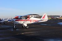 G-CBEI @ EGXG - Pre-flight on a very cold January day. Taken at Church Fenton - by CaptCosslett