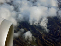 N831UA - Looking down on Alaska Airline's B737-800 - by Micha Lueck