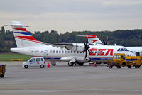OK-KFP @ LOWW - Aerospatiale ATR-42-500 [639] (CSA Czech Airlines) Vienna-Schwechat~OE 13/09/2007 - by Ray Barber