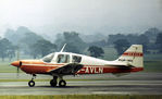 G-AVLN @ EGCD - Beagle Pup 150 preparing for action at the 1973 Royal Air Force Association Airshow at Woodford. - by Peter Nicholson