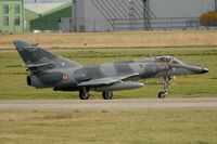 2 @ LFRJ - Dassault Super Etendard M (SEM), Taxiing after landing rwy 26, Landivisiau Naval Air Base (LFRJ) - by Yves-Q