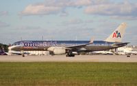 N174AA @ MIA - American One World 757 - by Florida Metal