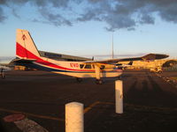 ZK-EVO @ NZAA - now just needs new Great Barrier Airlines titles - by magnaman