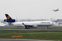 D-ALCB @ EDDF - One of Lufthansa´s last old parcel carrier on taxi to parking position... - by Holger Zengler