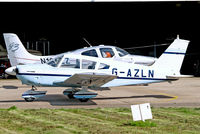 G-AZLN @ EGBJ - Piper PA-28-180 Cherokee F [28-7105210] Staverton~G 07/08/2009 - by Ray Barber