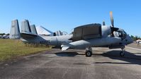 N225TT @ SUA - OV-1D Mohawk - by Florida Metal
