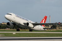 TC-JUE @ LMML - A320 TC-JUE Turkish Airlines - by Raymond Zammit