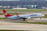 TC-JFL @ LSZH - Boeing 737-8F2 [29774] (THY Turkish Airlines) Zurich~HB 05/04/2009 - by Ray Barber