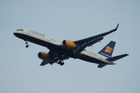 TF-LLX @ EGCC - Icelandair Boeing 757-LLX on approach to Manchester Airport. - by David Burrell