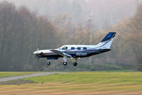 N21AG @ EDNY - Piper PA-46-350P Malibu Mirage JetPROP DLX [4636106] Friedrichshafen~D 03/04/2009 - by Ray Barber